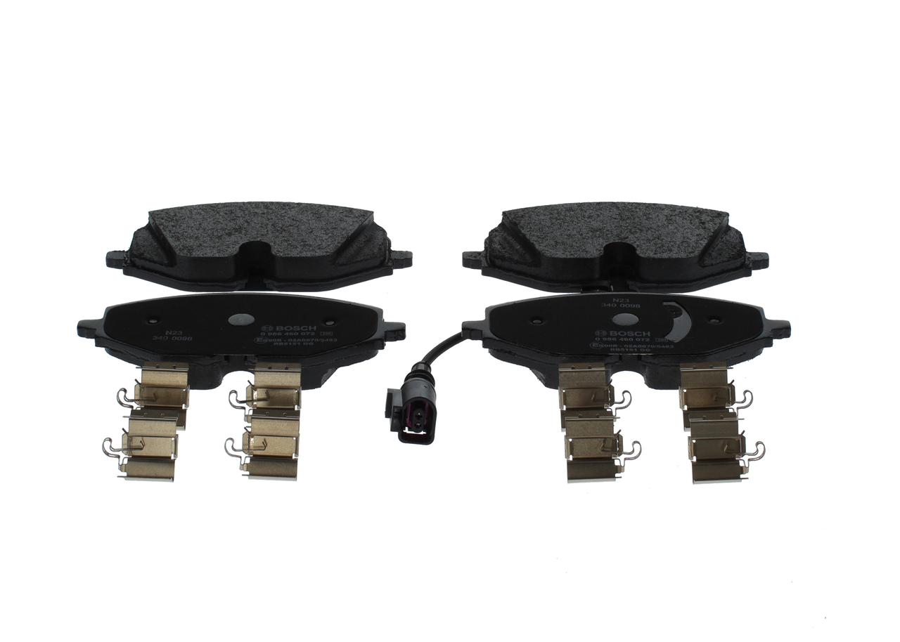 Bosch Brake Pad Set - 0986460072