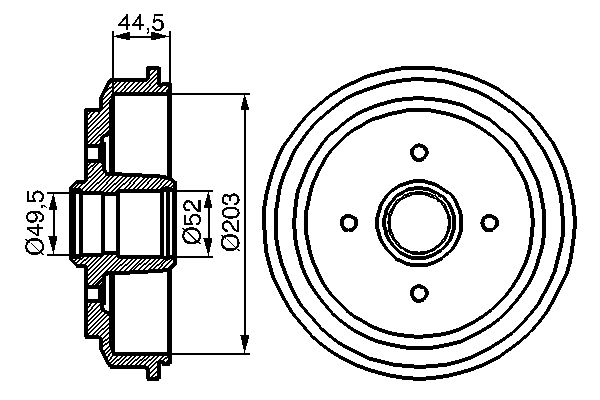 Bosch Drums - 0986477149