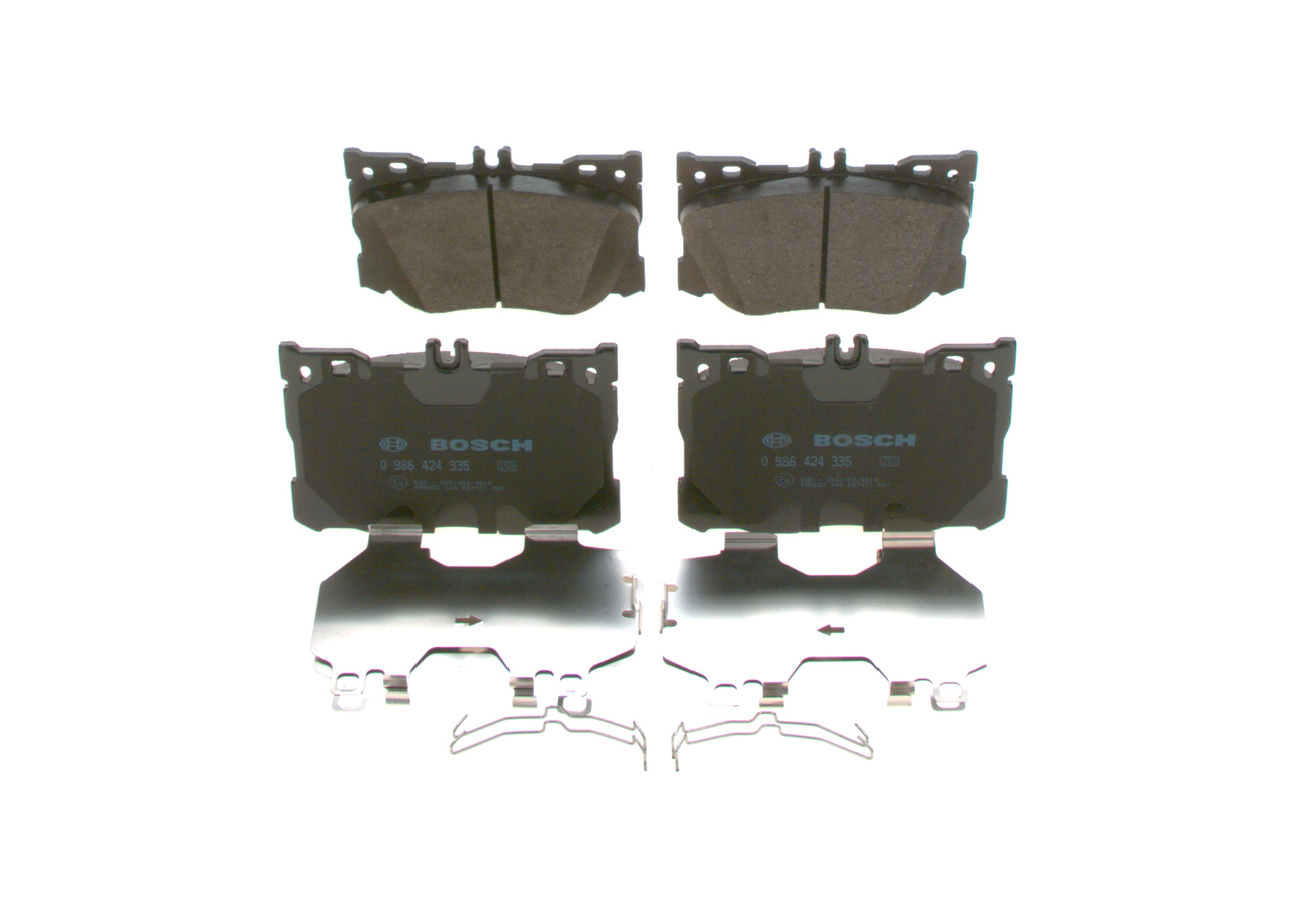 Bosch Brake Pads Set - 0986424335