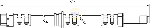NAPA Brake Hoses, Lines & Fittings - NBH1030