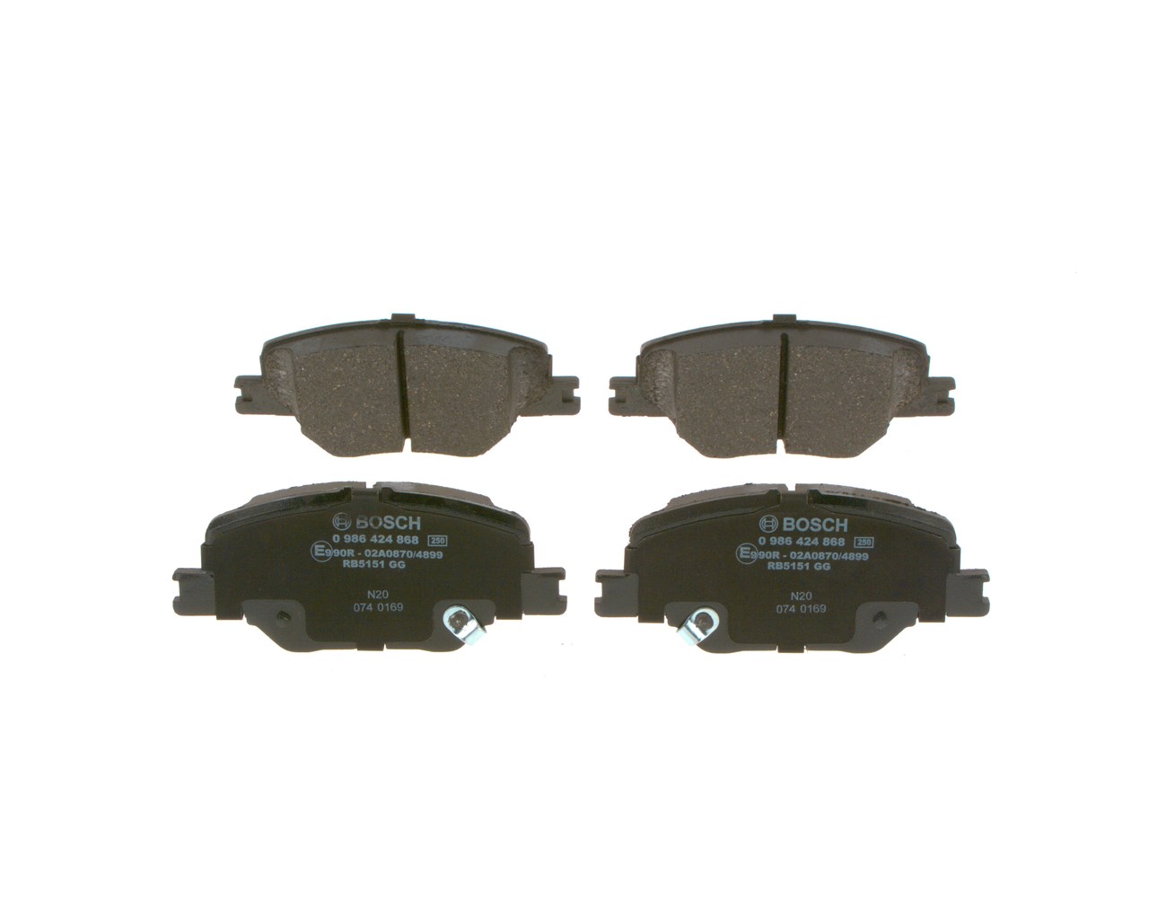 Bosch Brake Pad Set - 0986424868