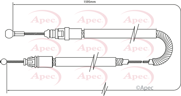 Apec Brake Cables - CAB1492