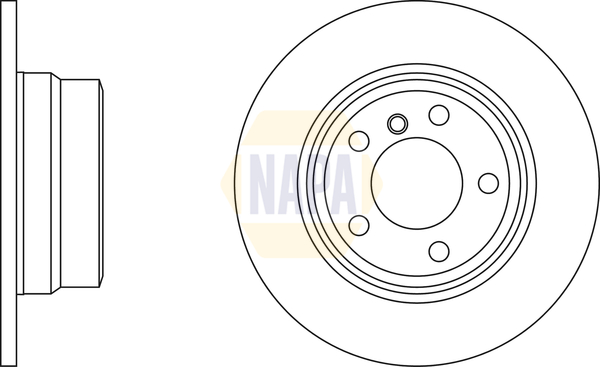 NAPA Brake Disc Rotors - NBD5227