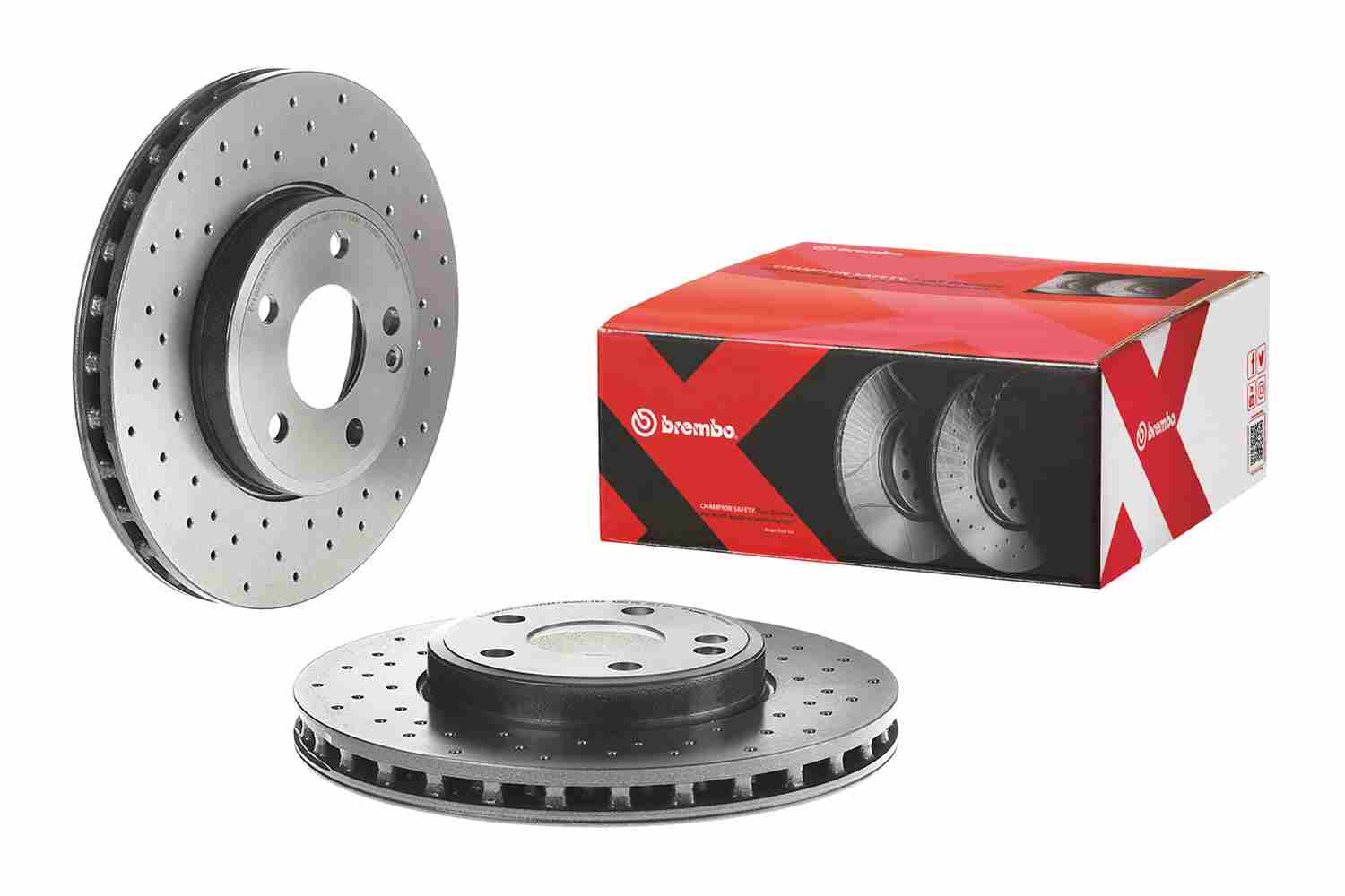Brembo Brake Disc Rotor - 09.B344.4X