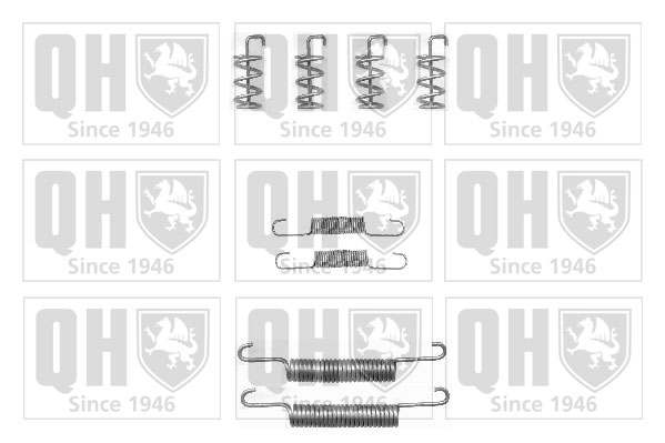 Quinton Hazell Brake Shoes - BFK466