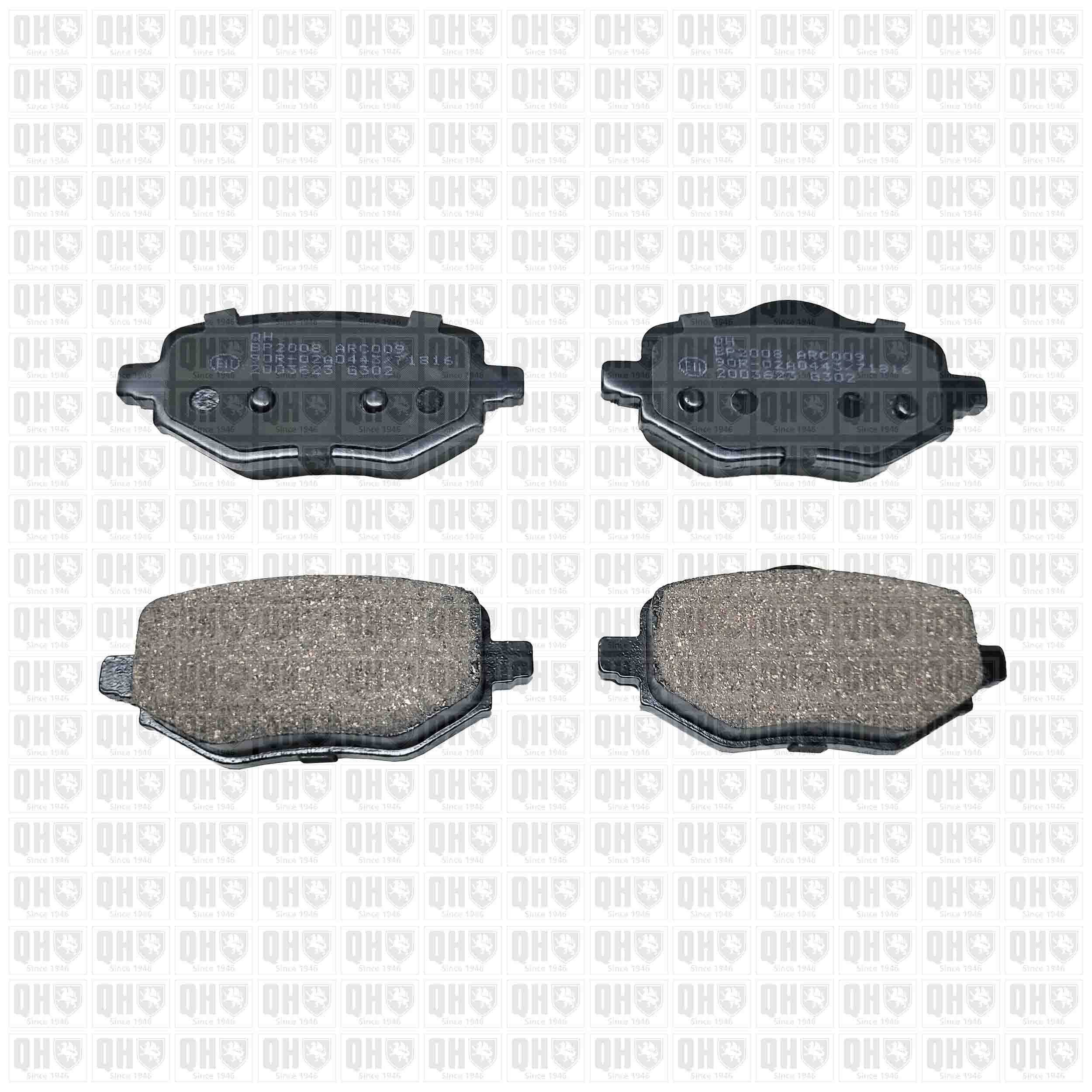 NAPA Brake Disc Rotors - BP2008