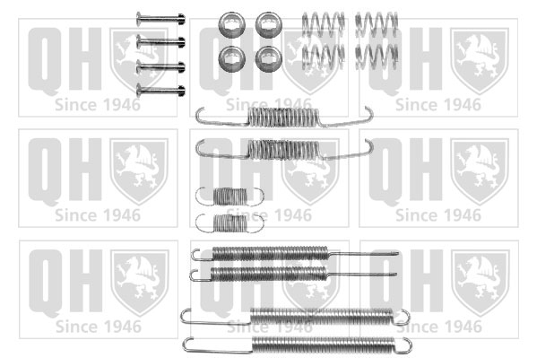 Quinton Hazell Brake Shoes - BFK235