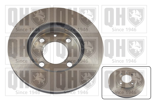 Quinton Hazell Brake Disc Rotors - BDC3309