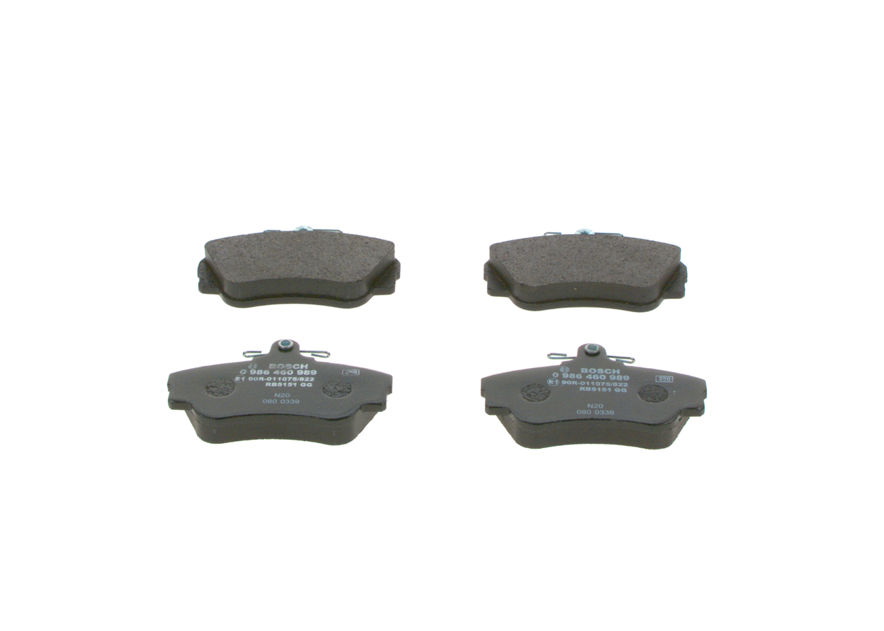 Bosch Brake Pad Set - 0986460989