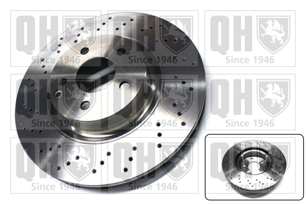 Quinton Hazell Brake Disc Rotors - BDC5638