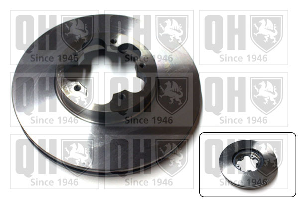 Quinton Hazell Brake Disc Rotors - BDC5522