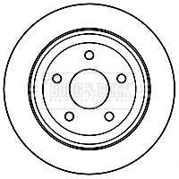 Borg & Beck Rotors - BBD4792