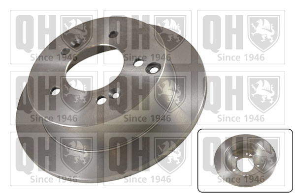 Quinton Hazell Brake Disc Rotors - BDC5409