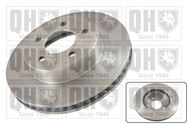 Quinton Hazell Brake Disc Rotor - BDC5504