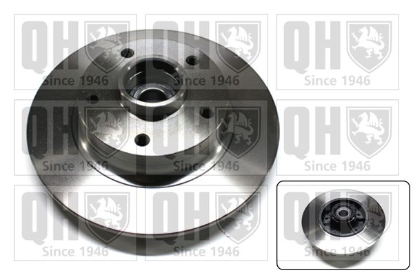 Quinton Hazell Brake Disc Rotors - BDC5986