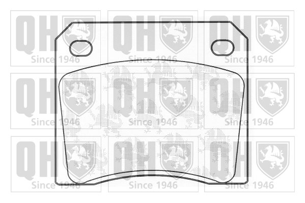 Quinton Hazell Brake Pad Set - BP297