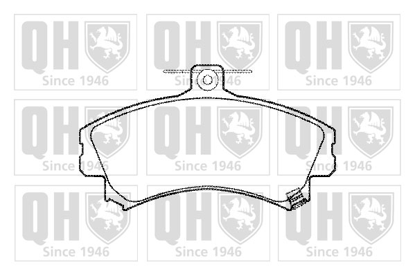 Quinton Hazell Brake Shoe Set - BP877