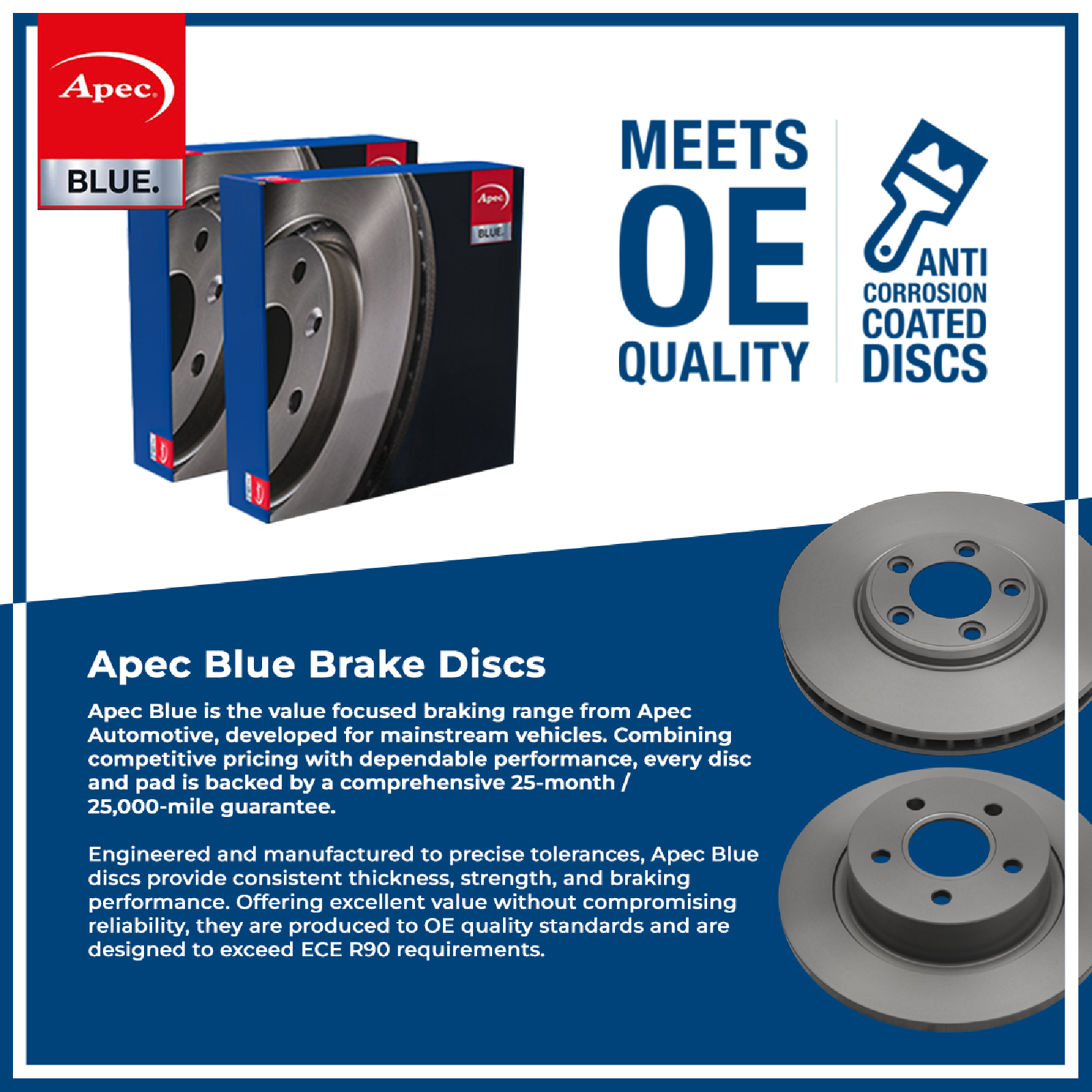 Apec Blue Rotors - SDK6155