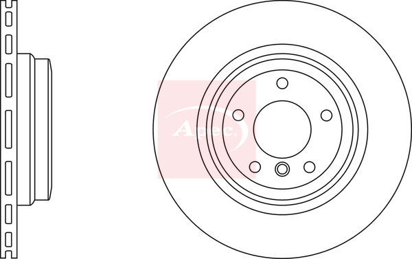 NAPA Brake Disc Rotors - NBD5201