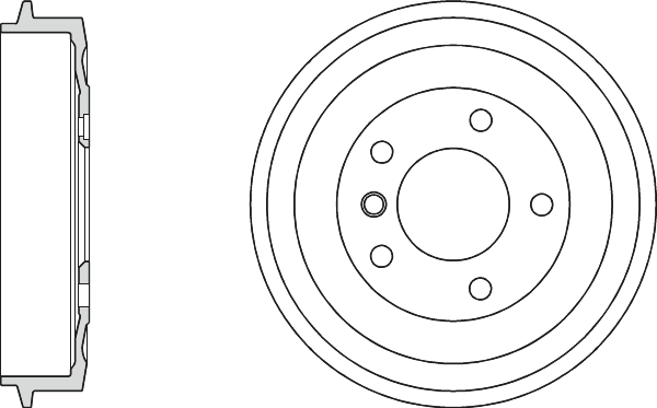Apec Brake Drums - DRM9513