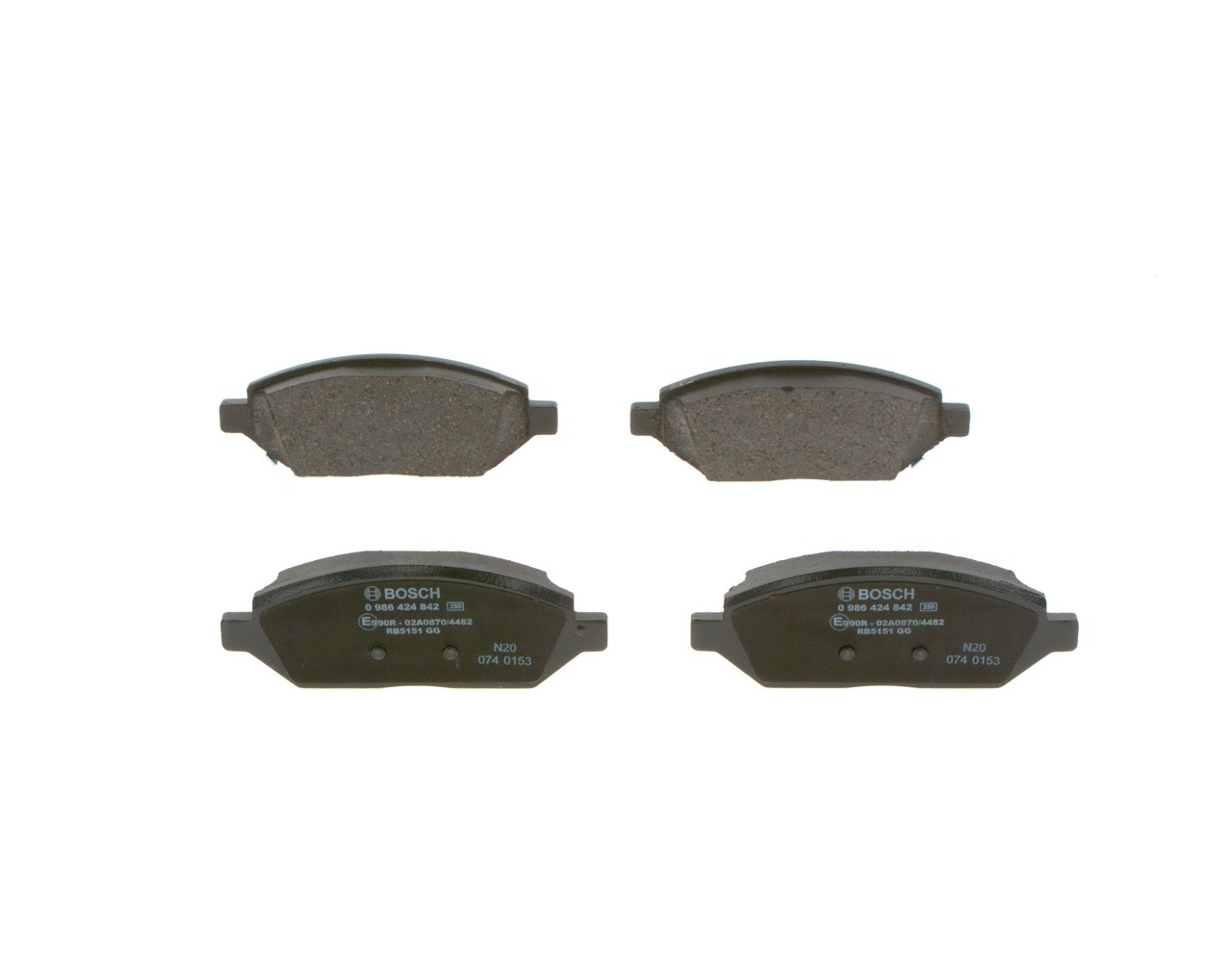 Bosch Brake Pad Set - 0986424842
