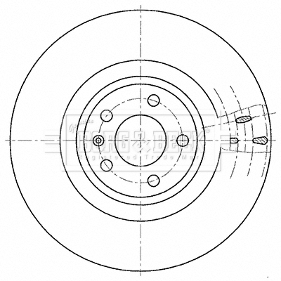Bosch Brake Disc Rotors - BBD5914S