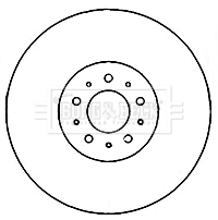 Borg & Beck Rotors - BBD5945S