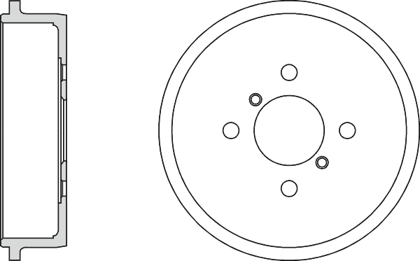 Apec Brake Drums - DRM9947-PK2#4